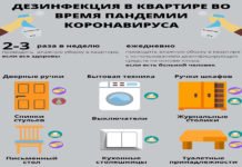 Как нужно проводить дезинфекцию квартиры во время пандемии коронавируса? (Инфографика)