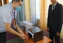 TSULBP’s students created an automatic antiseptic sprayer (PHOTOS)