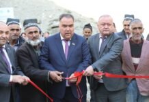 В Ягнобе официально введены в эксплуатацию два моста