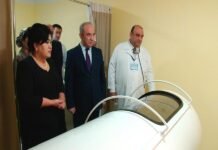 Исфара: при центральной больнице заработало отделение физиотерапии