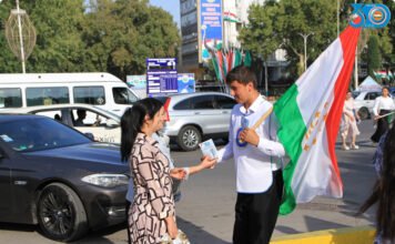 В Худжанде прошла акция, приуроченная к Дню города