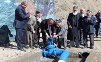 В Горномастчинском районе введена в эксплуатацию линия поливной воды