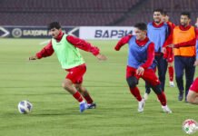 Сборная Таджикистана готовится к матчам с Непалом и Афганистаном